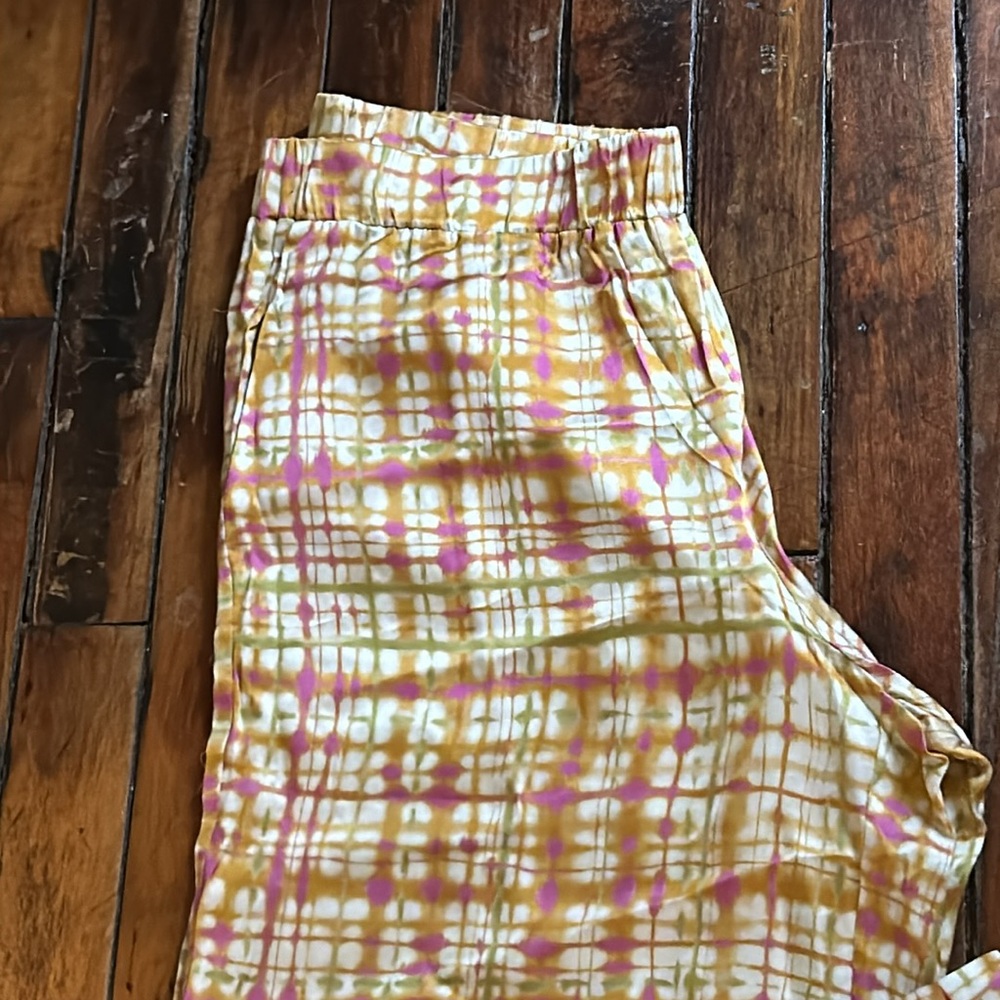 ottod’Ame Zafferano Viscosa Palazzo Trousers Size US/12 NWT - Picture 2 of 7